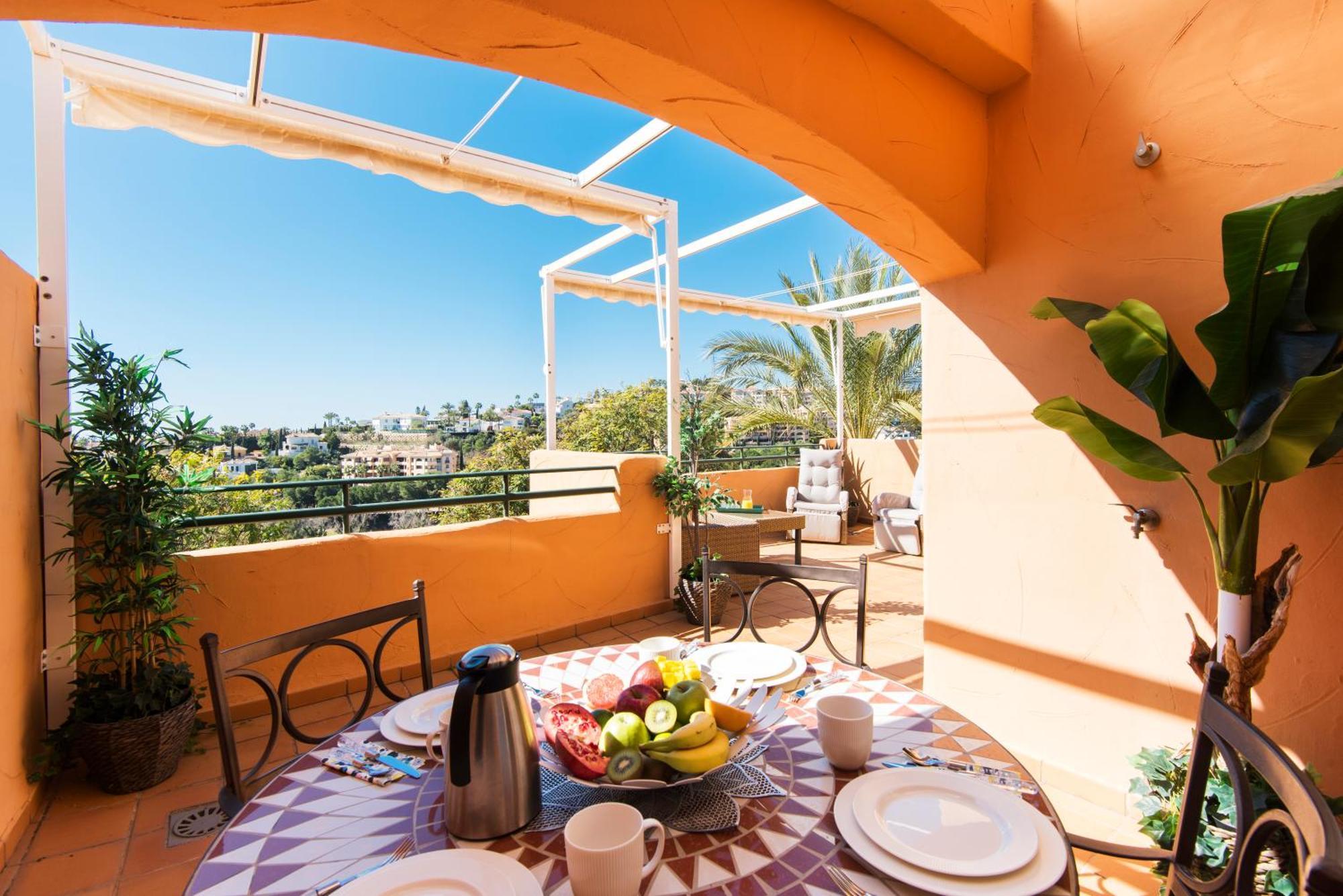 Rentandhomes Penthouse Elviria Golf Марбелья Экстерьер фото