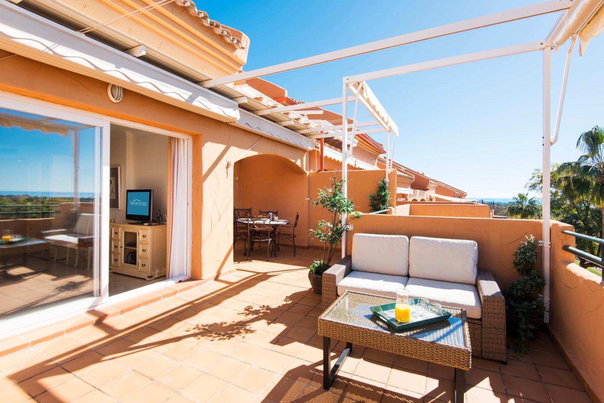 Rentandhomes Penthouse Elviria Golf Марбелья Экстерьер фото